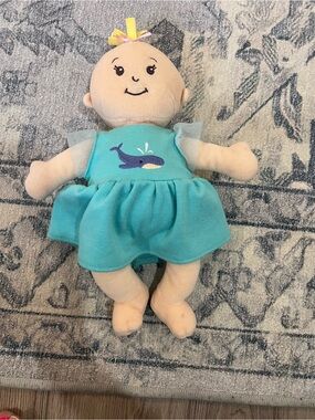 Manhattan Toy Soft Cloth Baby Doll – Whale Dress